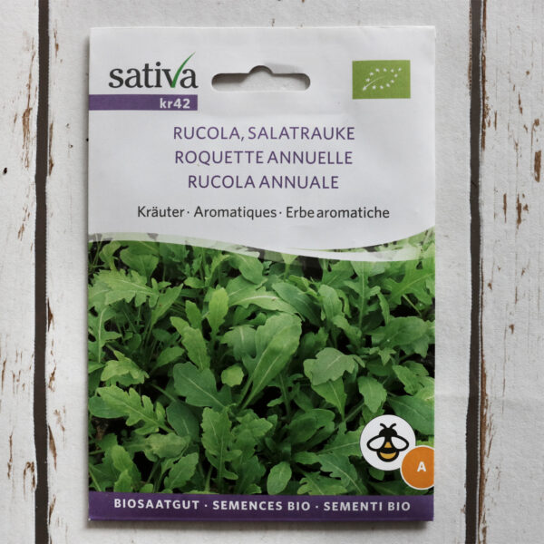 Rucola Bio-Saatgut von Sativa