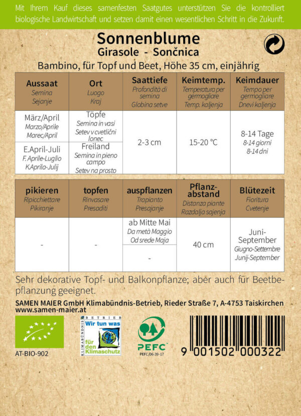 BIO Beet-Box "Für Kids" von Samen Maier