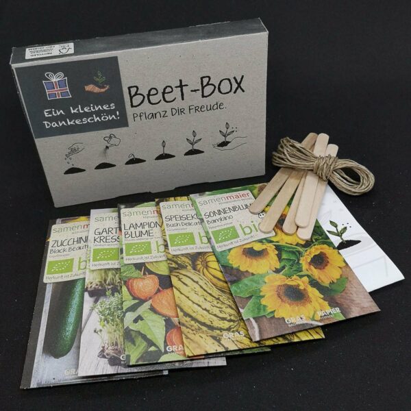BIO Beet-Box "Ein kleines Dankeschön" von Samen Maier