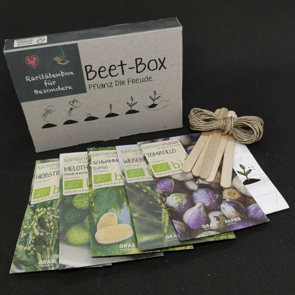 BIO Beet-Box "Raritätenbox für Besondere" von Samen Maier