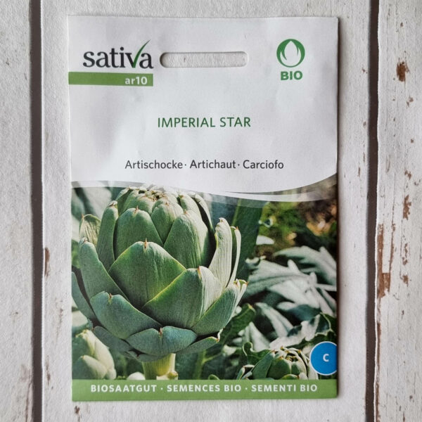 Bio-Saatgut Artischocke Imperial Star Sativa bei MISS GREENBALL