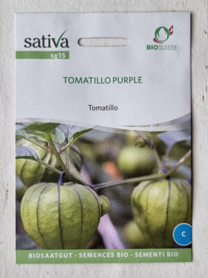 Bio-Saatgut Tomatillo PurpleSativa bei MISS GREENBALL