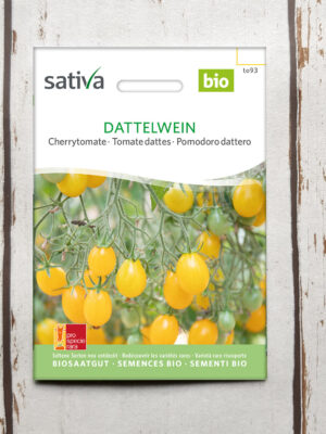 Cherrytomate DATTELWEIN Bio-Saatgut von Sativa